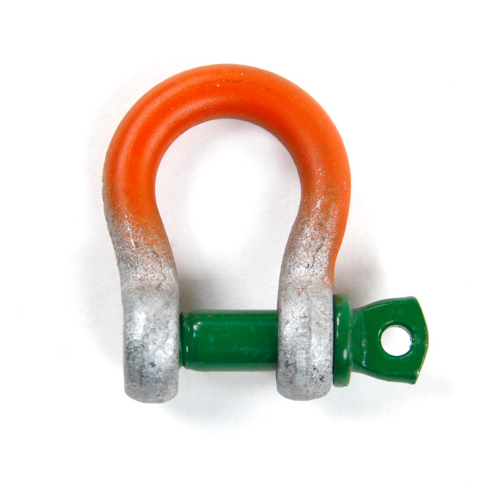 Innox shackle-sluiting, greenpin met borstbout 1T