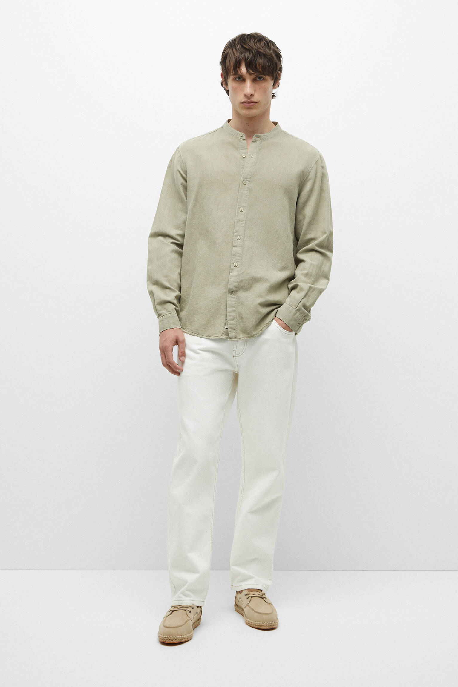CAMISA COM GOLA MAO - 0-961