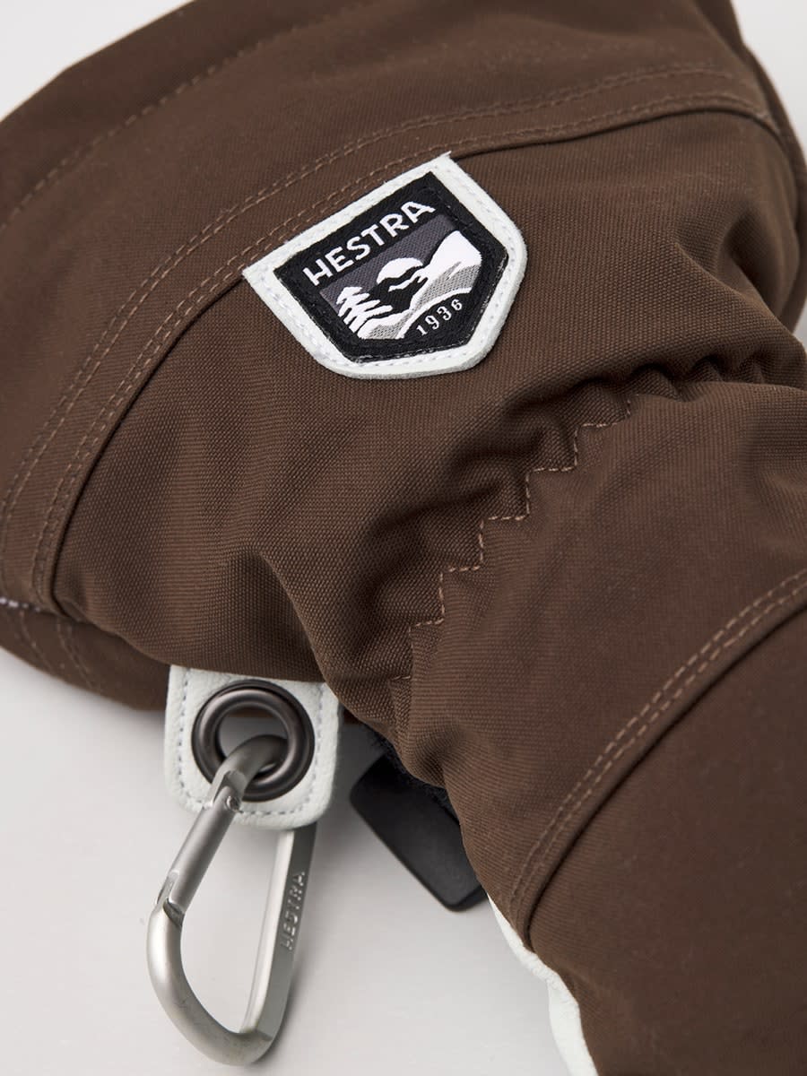 Hestra Army Leather Heli Ski Espresso