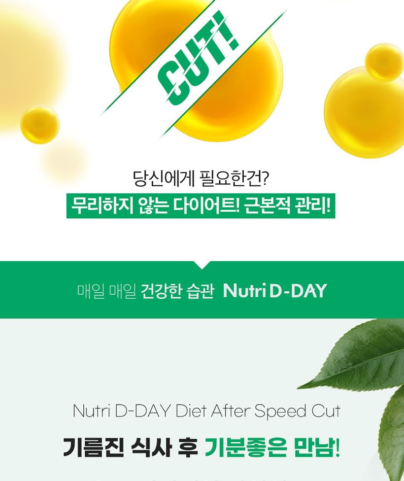 Nutri D-DAY - Dieet na Speed Cut
