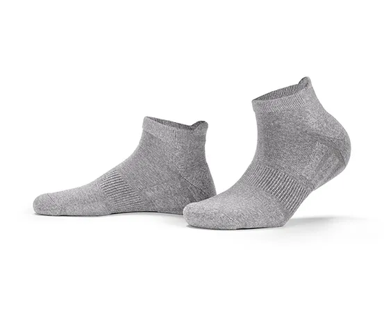3 Paar Unisex-Profi-Laufsocken, schwarz, weiß, grau