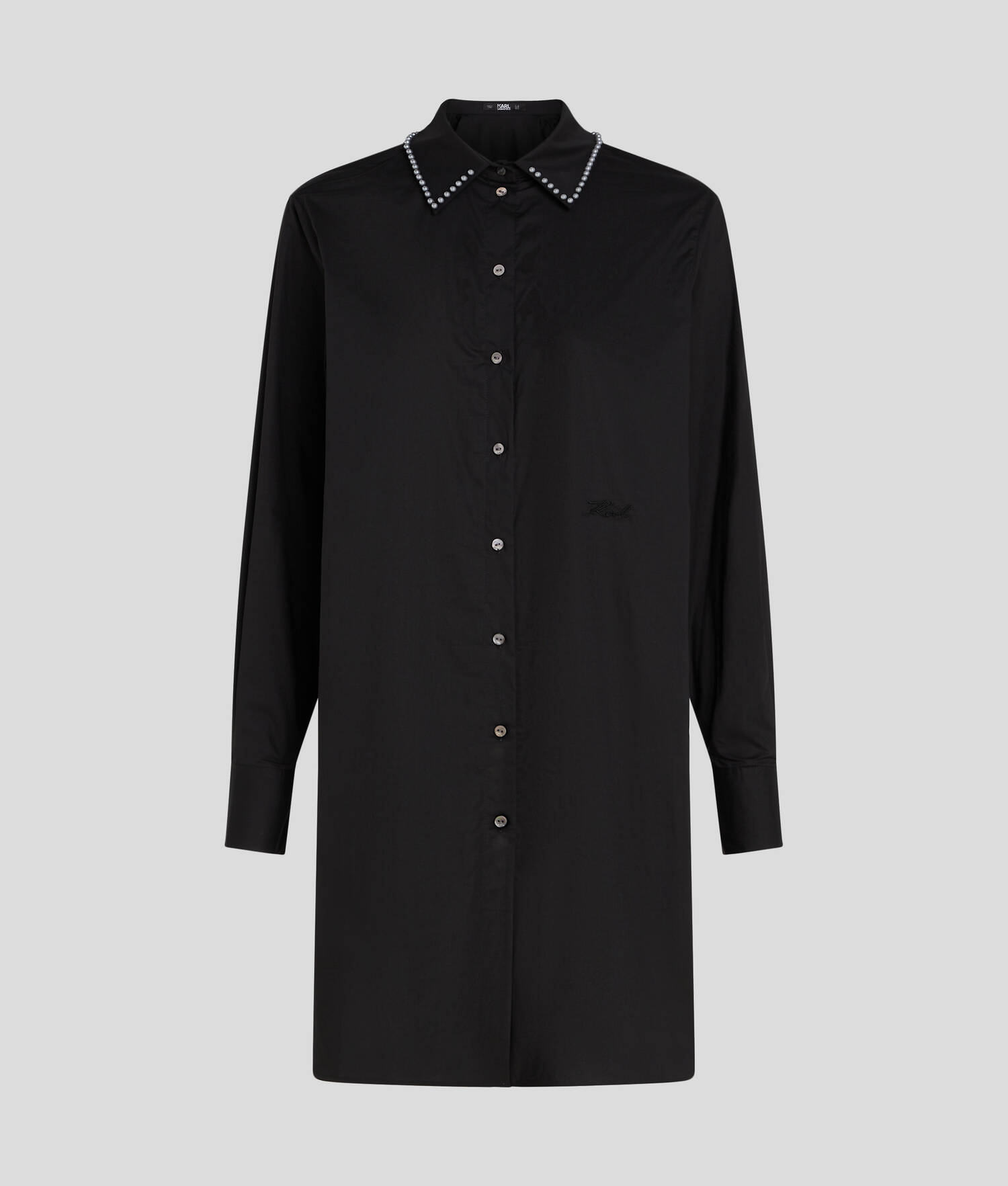 CHEMISE TUNIQUE ORNÉE DE PERLES