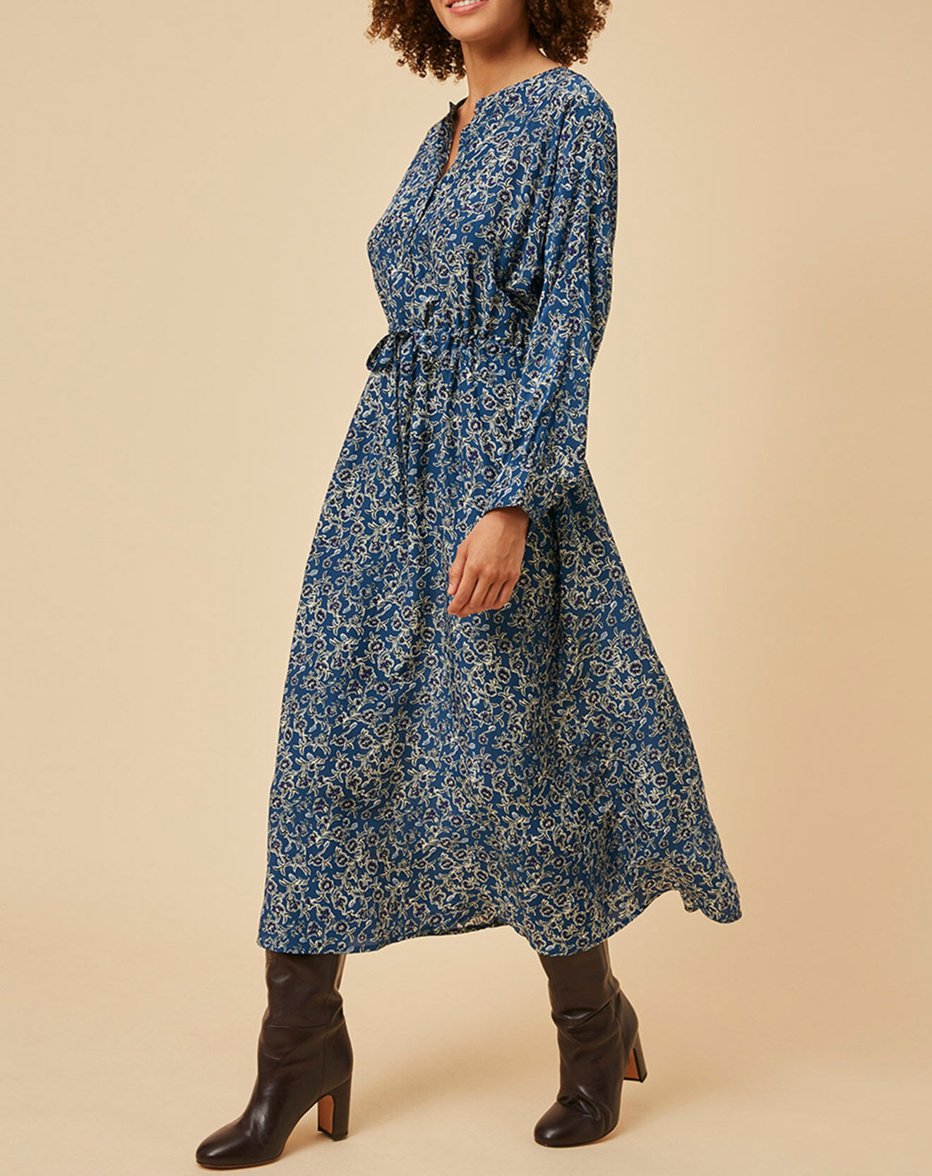 Harris Wilson Robe en Soie mélangée Steven pondichery