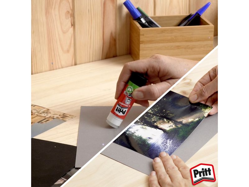 Pritt Klebestift 11 g, 1 Stück Kinderfreundlicher Leimstift für kreative Bastelarbeiten