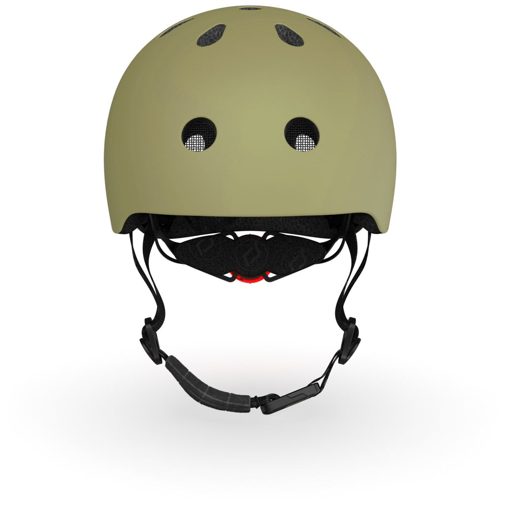 Køb Scoot and Ride Olive Helmet