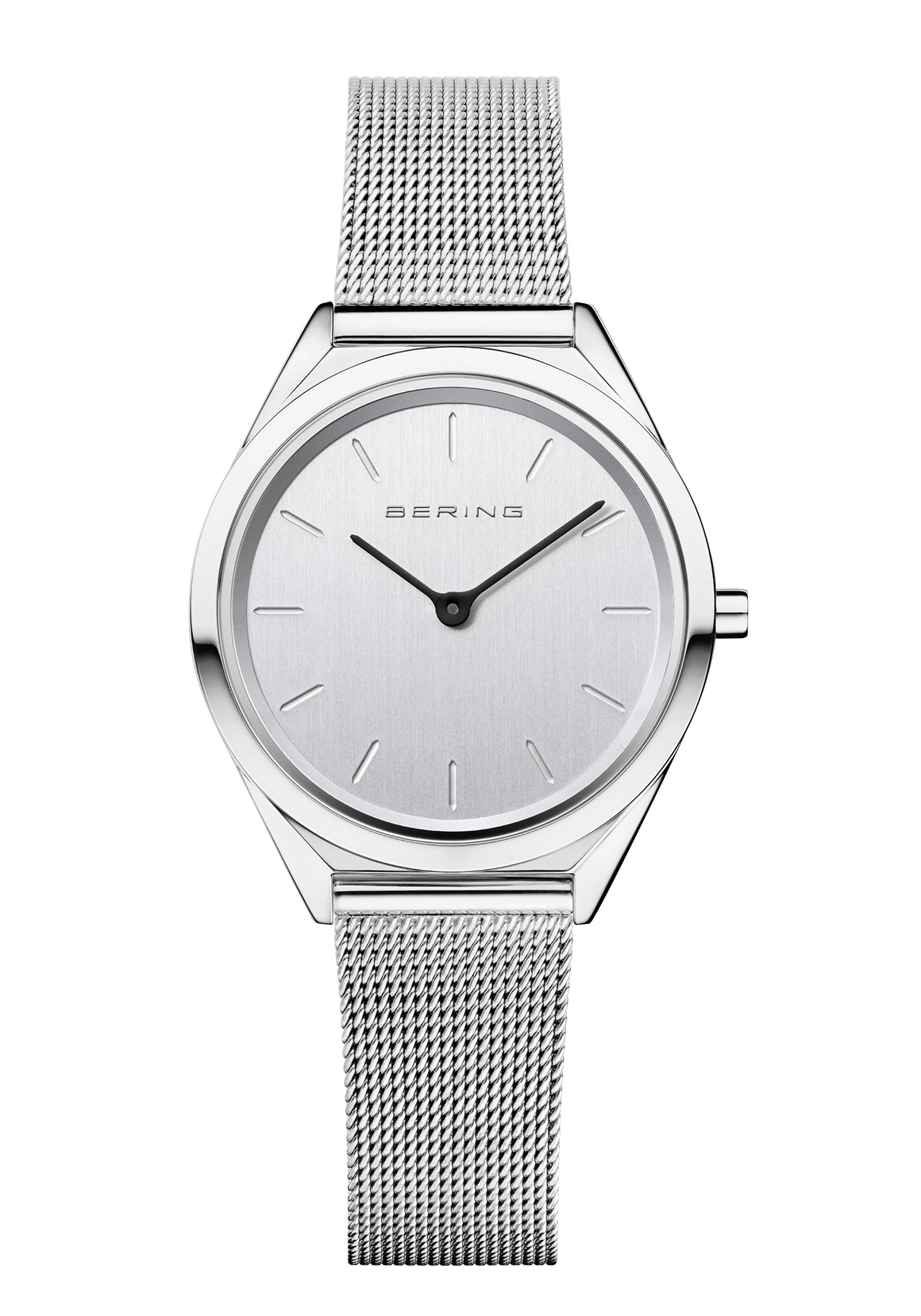 BERING Damenuhr Ultra Slim 4.8 Silber 17031-000
