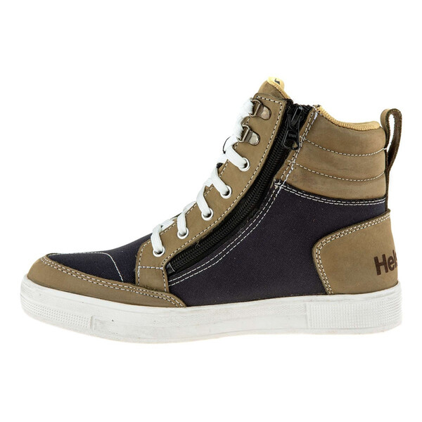 Helstons - Baskets Osaka - tissu Taupe / Bleu