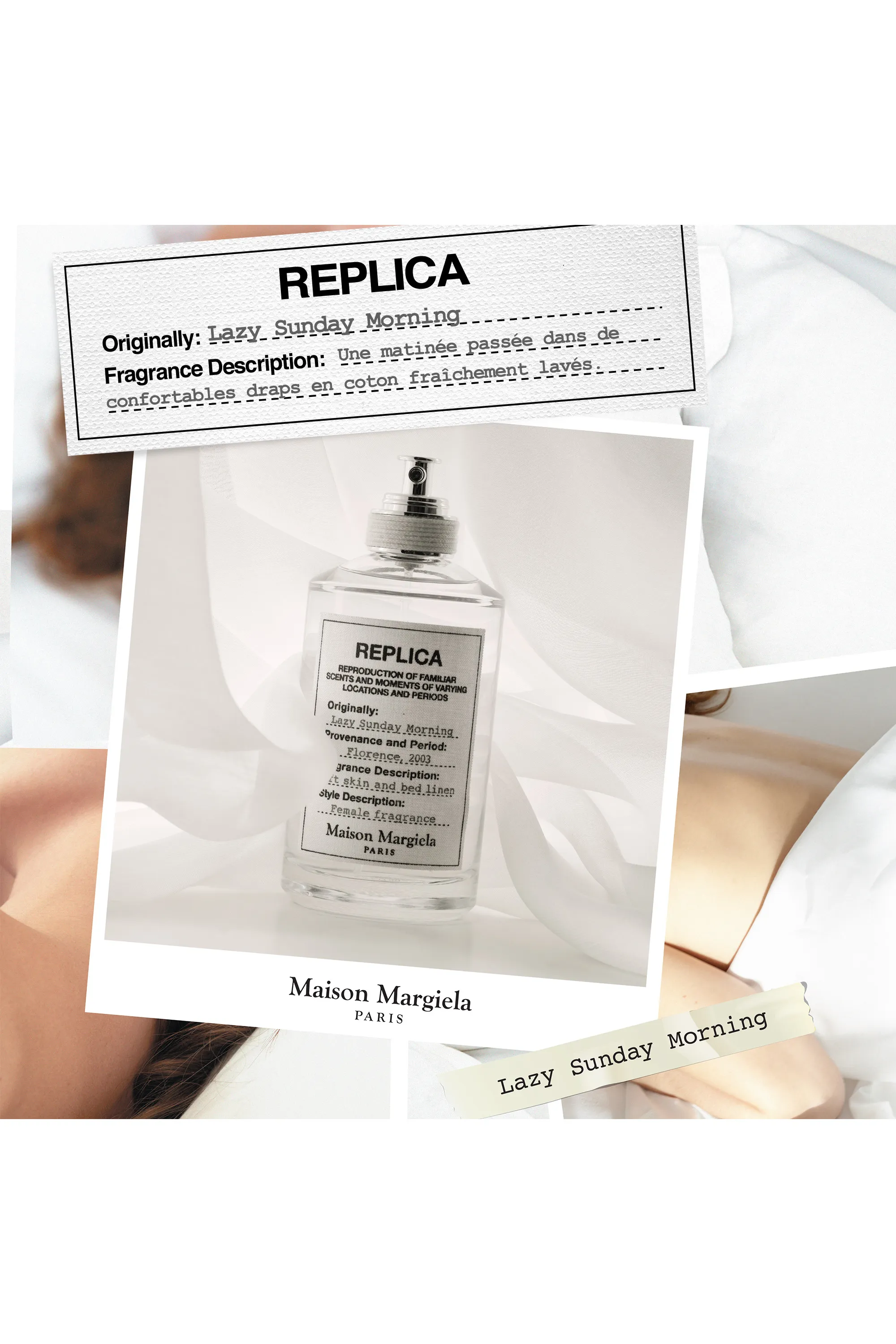 Maison Margiela REPLICA Lazy Sunday Morning Eau De Toilette Floral musqué-10 ml
