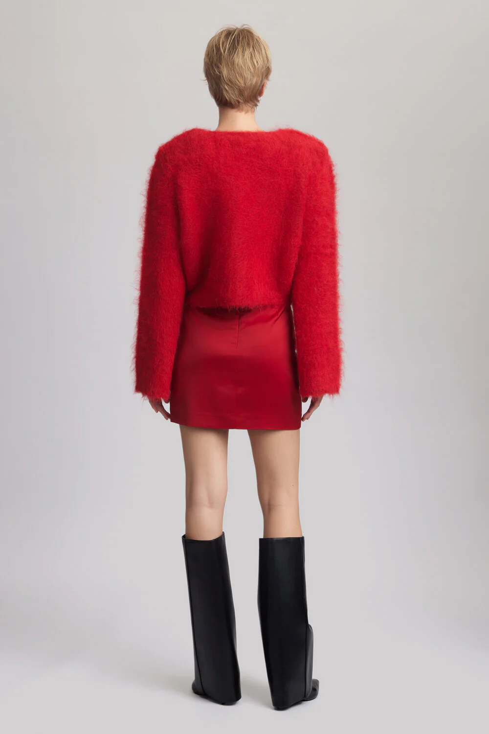 GESTUZ  Safi pullover uldstriktrøje - Haute Red