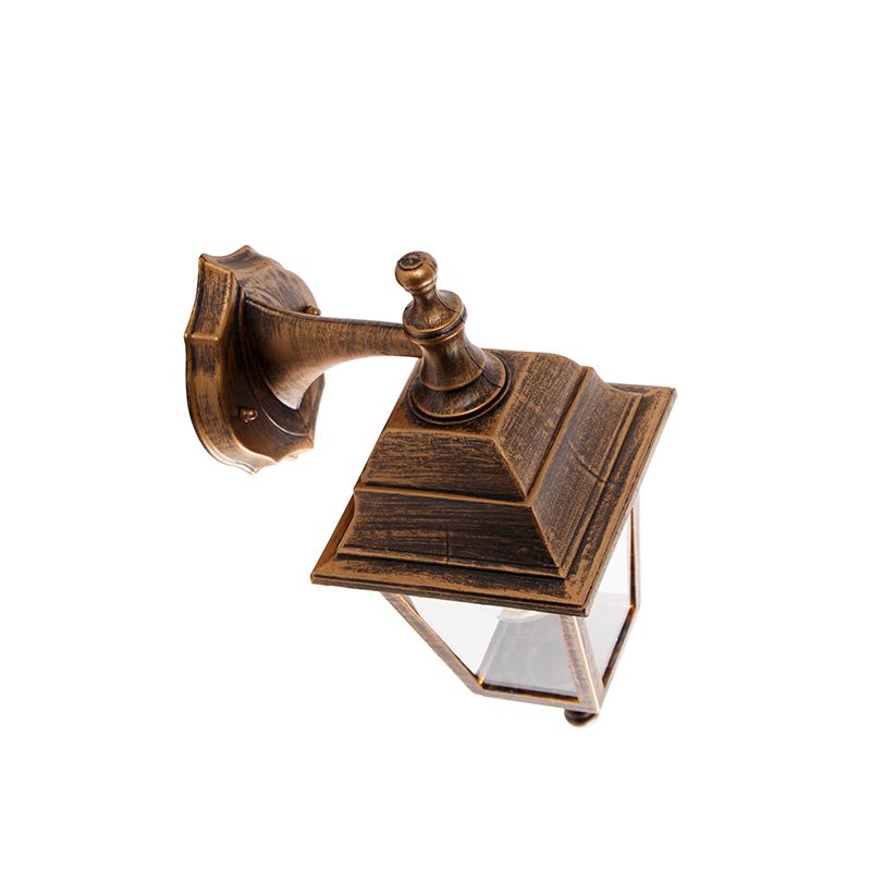 Buiten wandlamp antiek goud IP44 - Capital