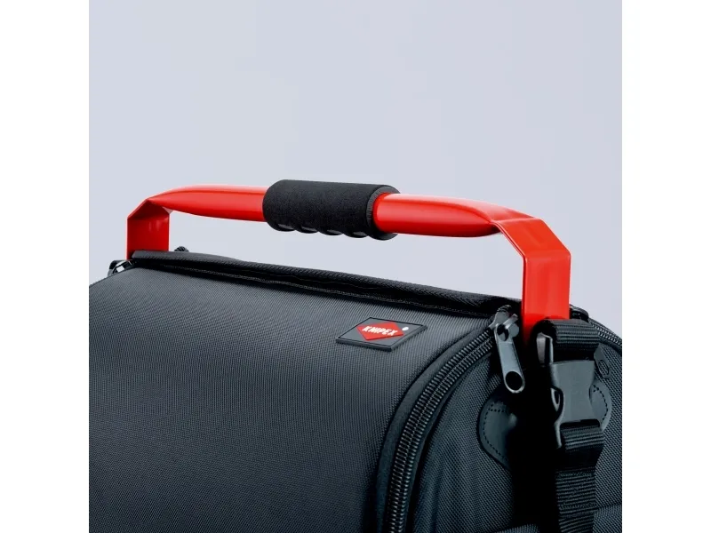 Knipex 00 21 08 LE, Sort, Rød, Polyester, 2 lommer, 450 x 310 x 300 mm, 480 mm, 380 mm