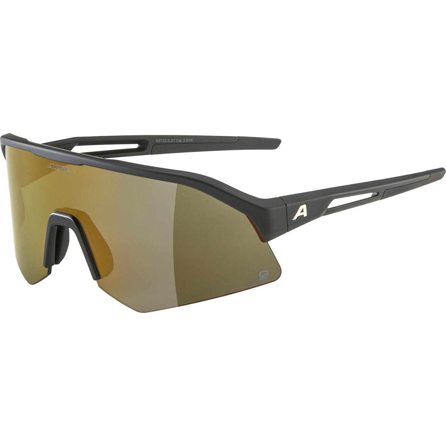 Alpina Sonic HR Q Sonnenbrille black matt