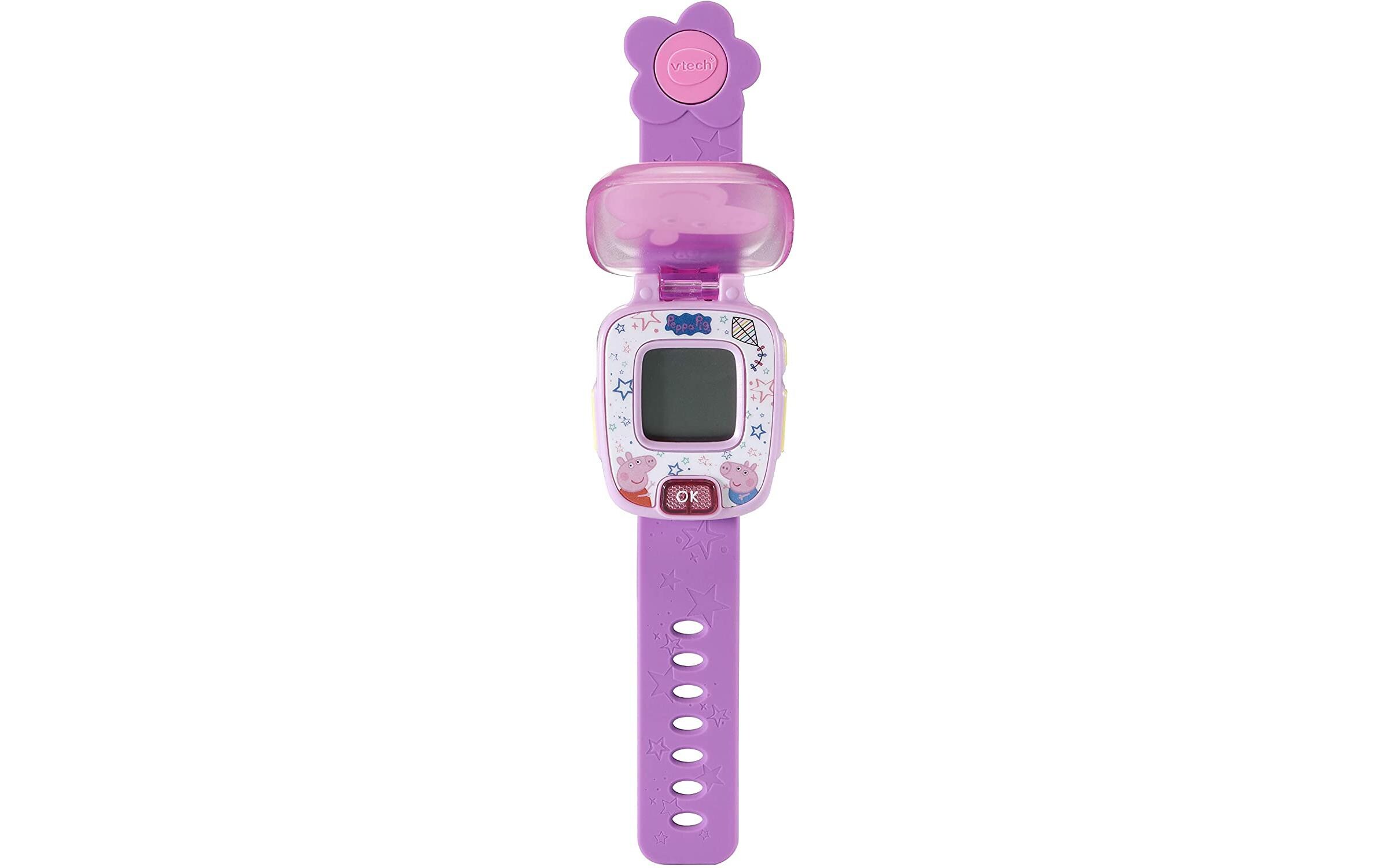 Smart Watch Peppas Lernuhr Rosa/ViolettKlassische Uhr mit Lerneffekt
