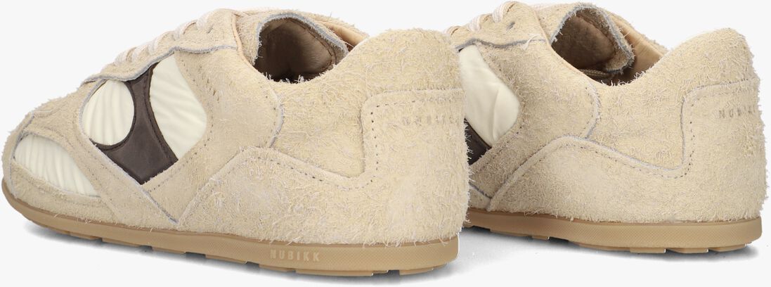 beige nubikk lage sneakers riley morgan