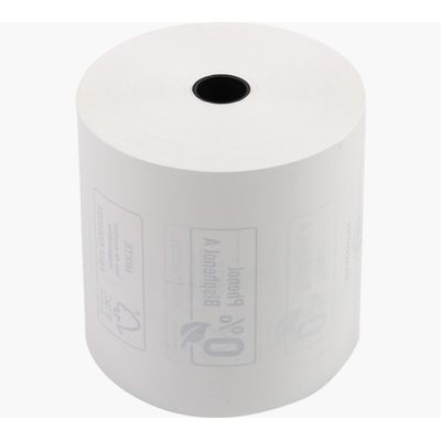 Exacompta - 10 Bobines thermique - rouleau caisse - 80 x 72 x 12 mm - 1 pli - sans phénol - 76 m