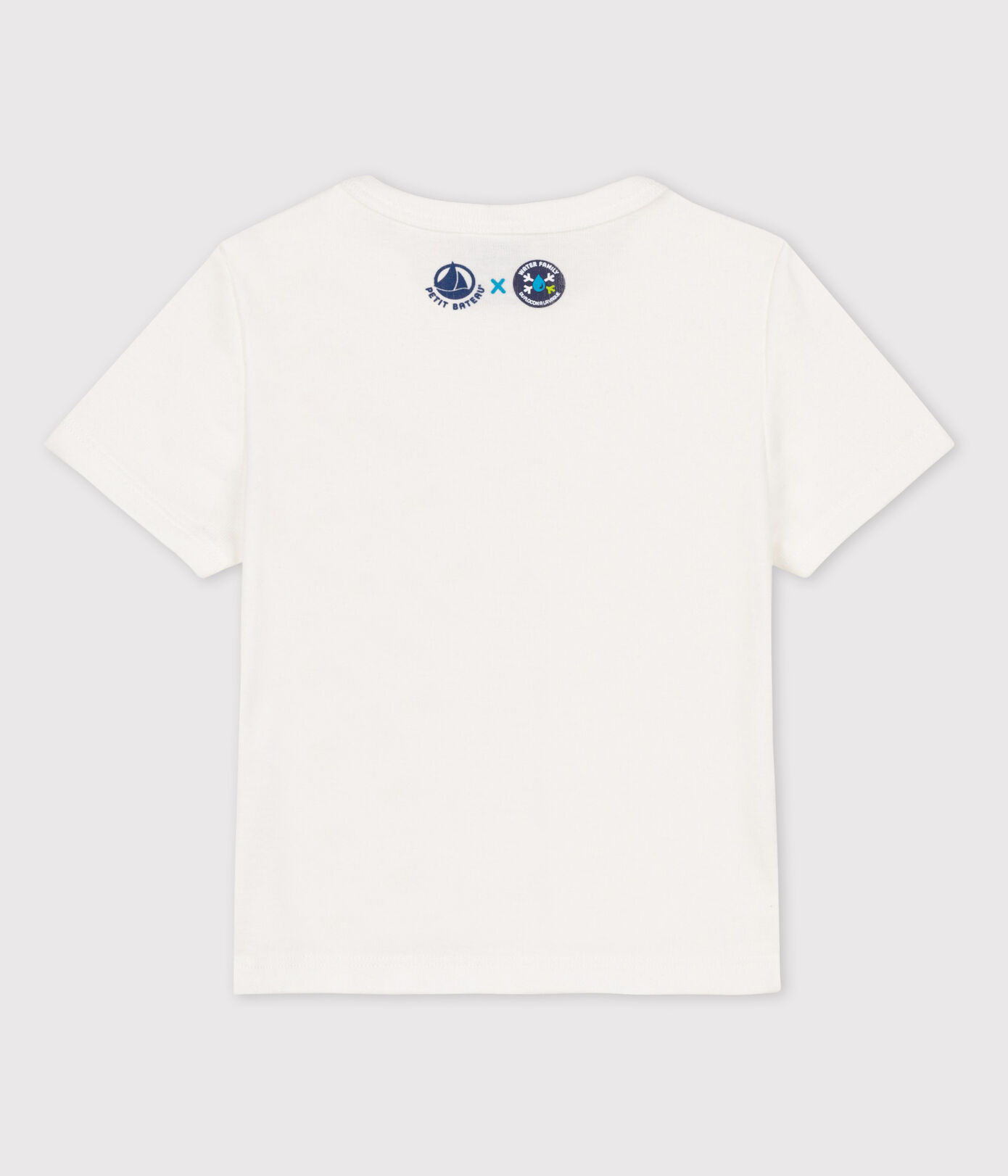 Tee-shirt Bébé Petit Bateau x Water Family