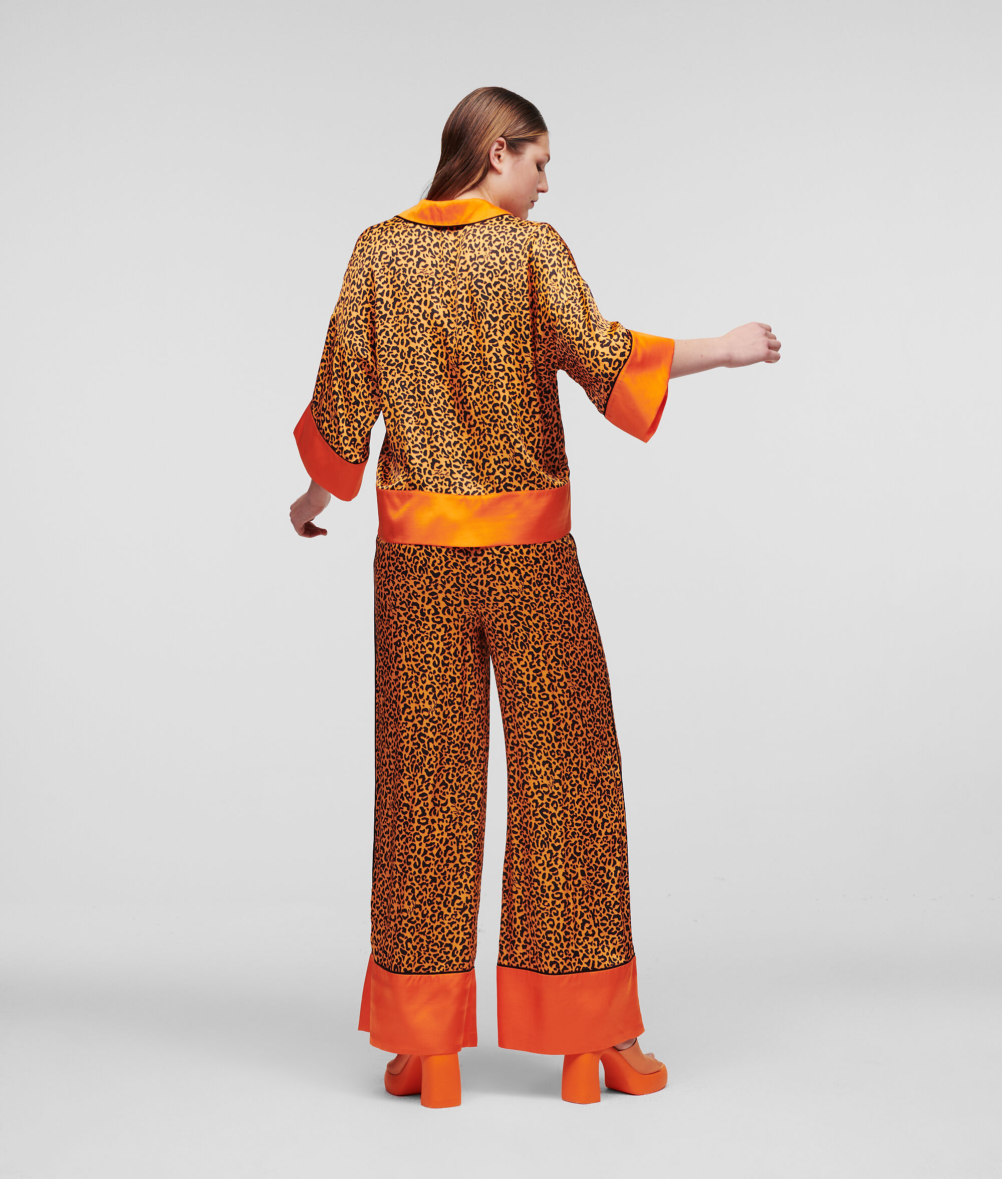 CHEMISE ESPRIT PYJAMA IMPRIMÉ LÉOPARD