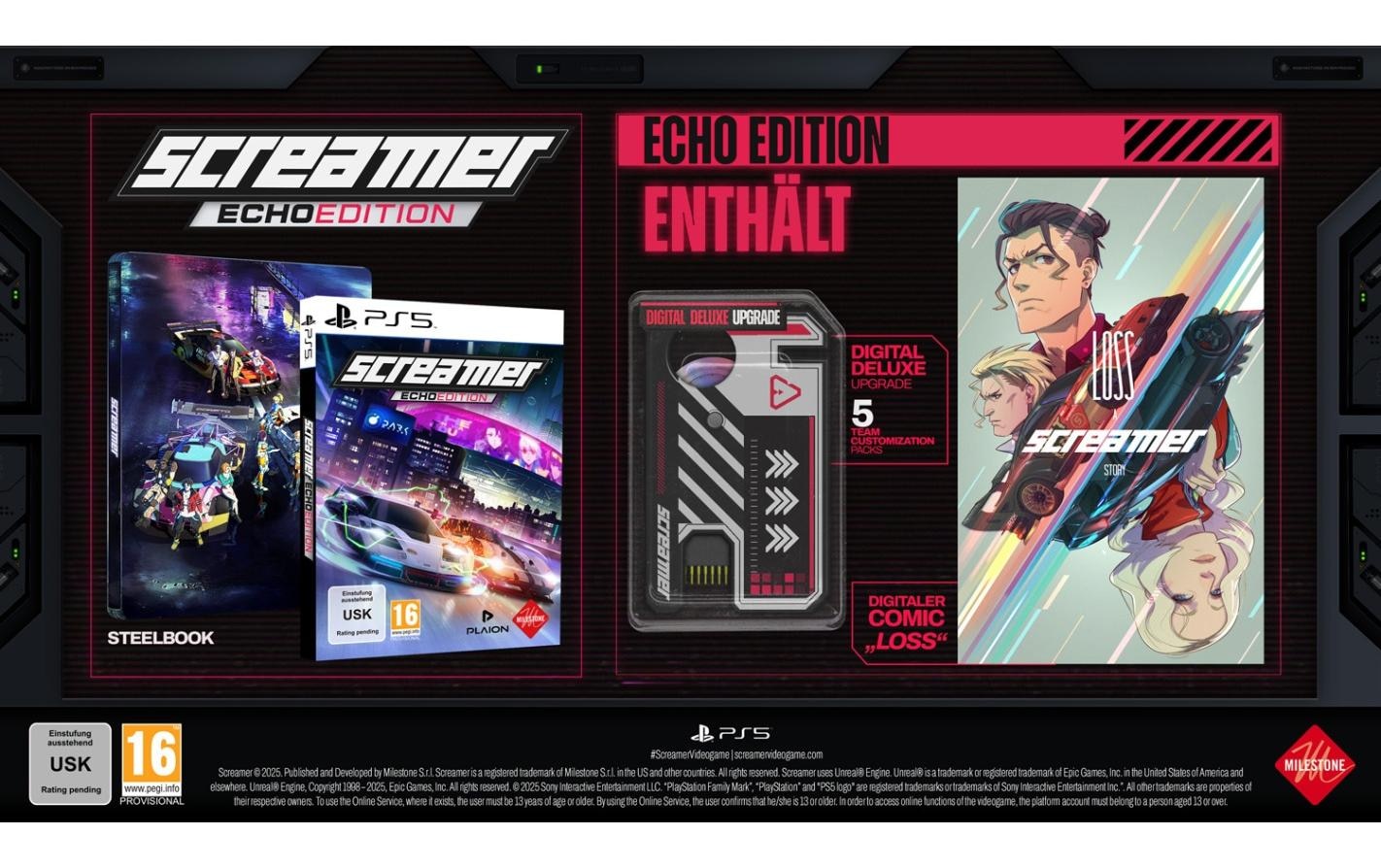 Spielesoftware »Screamer Echo Edition« PlayStation 5