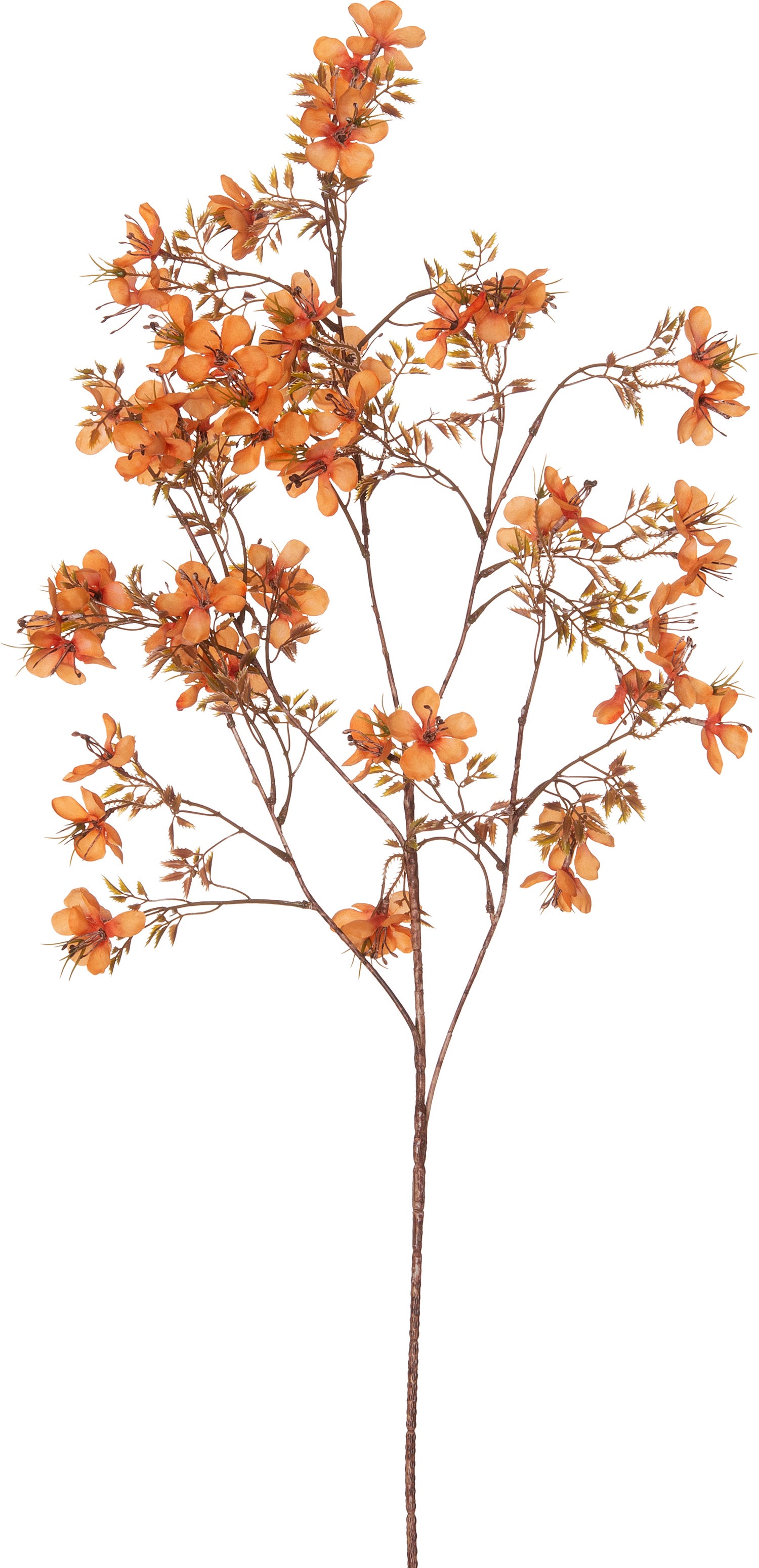 Intratuin kunstbloem bloesem oranje 105 cm