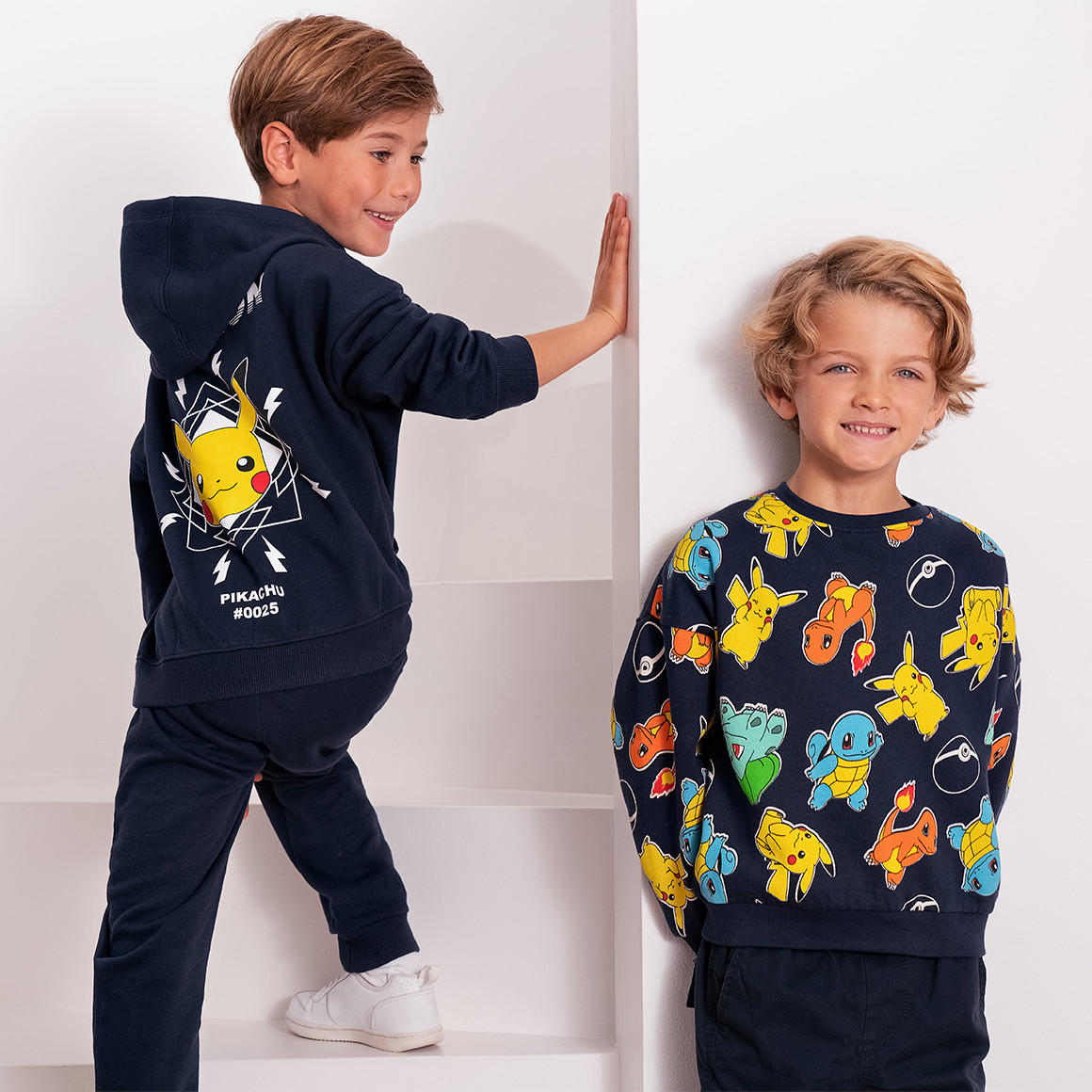 Topolino Pokémon Hoodie mit Pikachu-Motiv dunkelblau