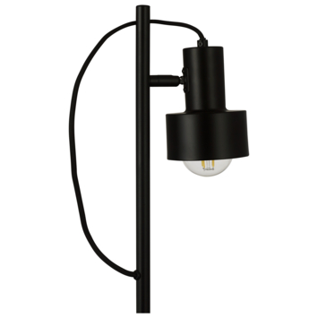 KARWEI vloelamp Lev zwart E27 40W