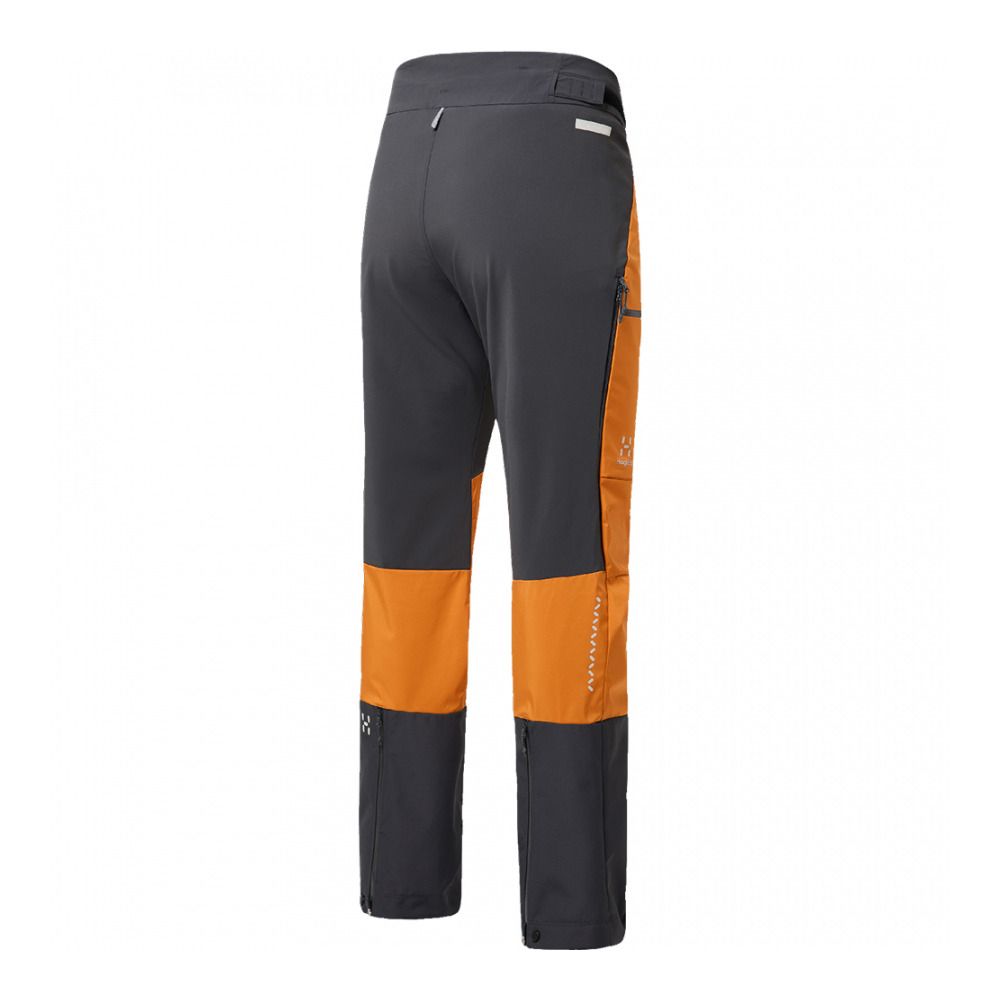 Haglöfs L.I.M HYBRID TOURING - Pantalon ski Homme desert yellow/magnetite