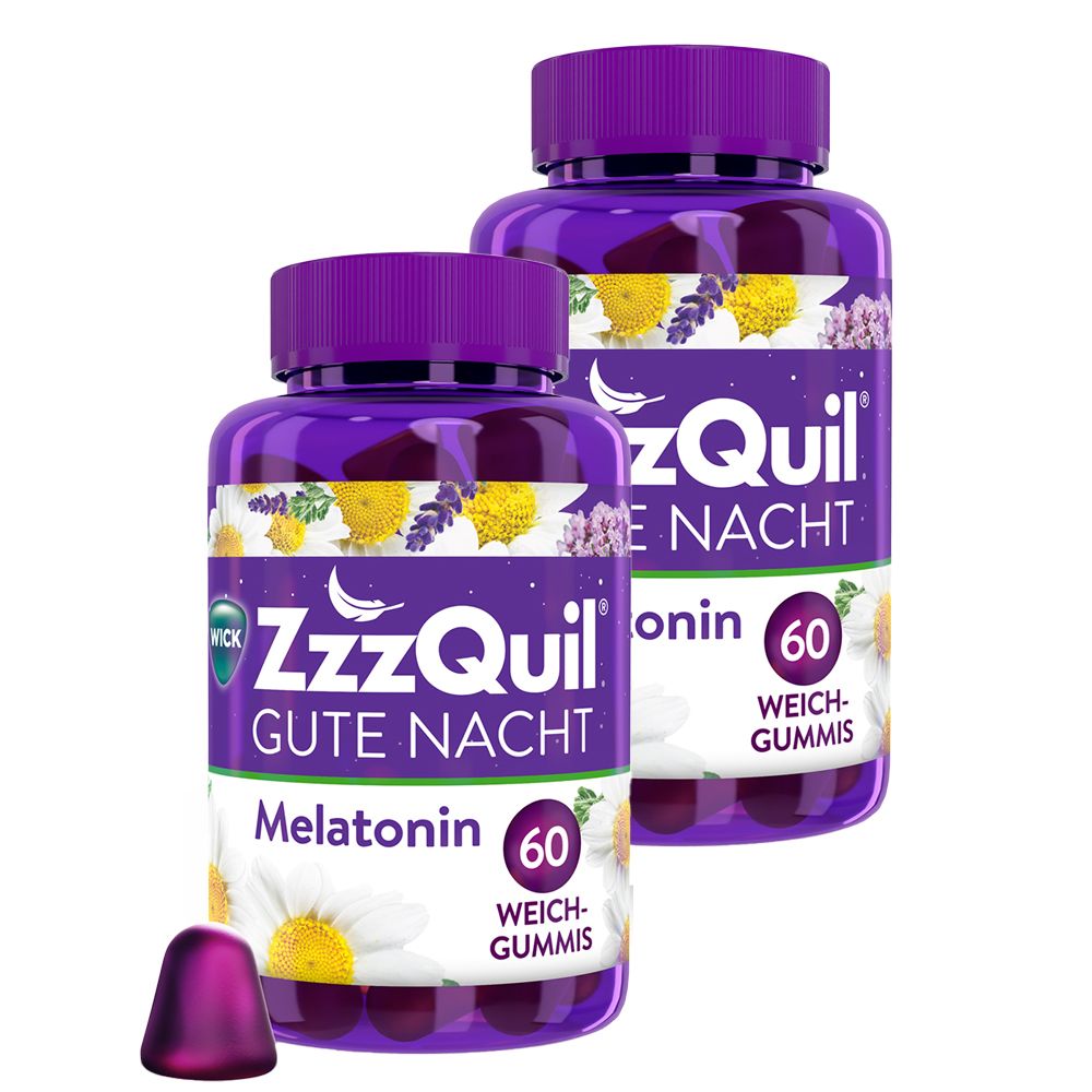 WICK ZzzQuil Gute Nacht mit Melatonin
