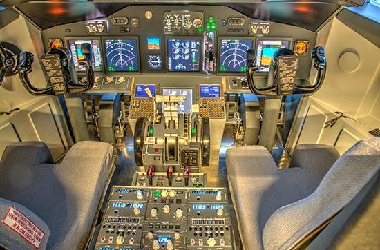 Flugsimulator B737 in Schweinfurt als Geschenk
