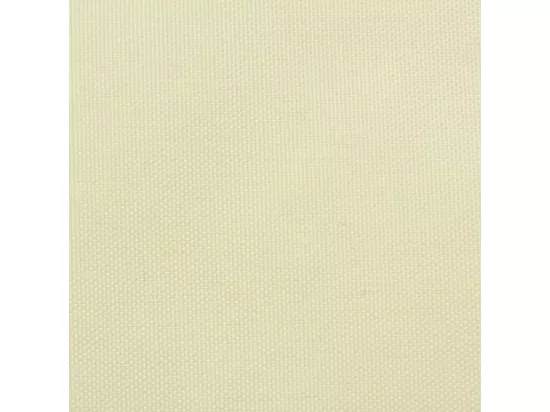Écran de balcon en tissu Oxford 75x600 cm Crème