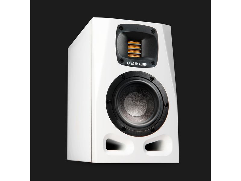 ADAM Audio Studiomonitor A4 V Weiss Aktiver 2-Wege Lautsprecher mit DSP