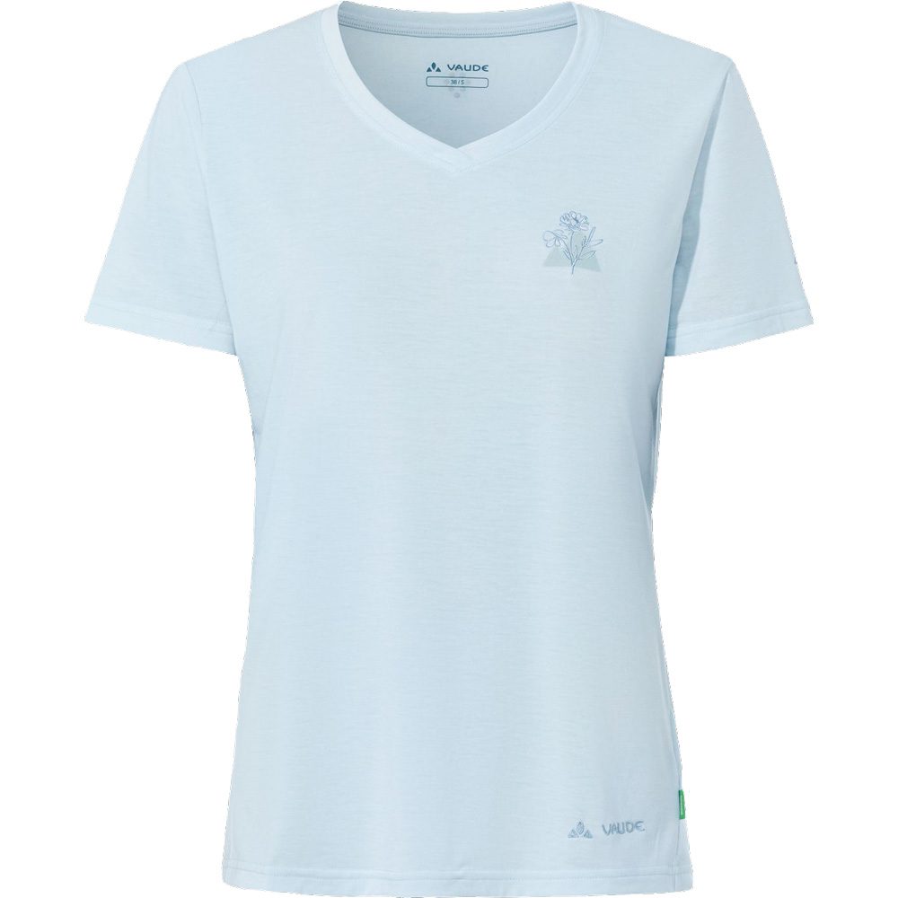 VAUDE Skomer Print III T-Shirt Damen summer blue
