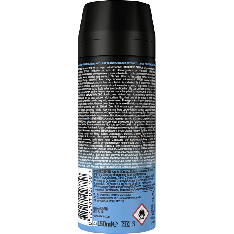 Axe Ice chill deodorant bodyspray