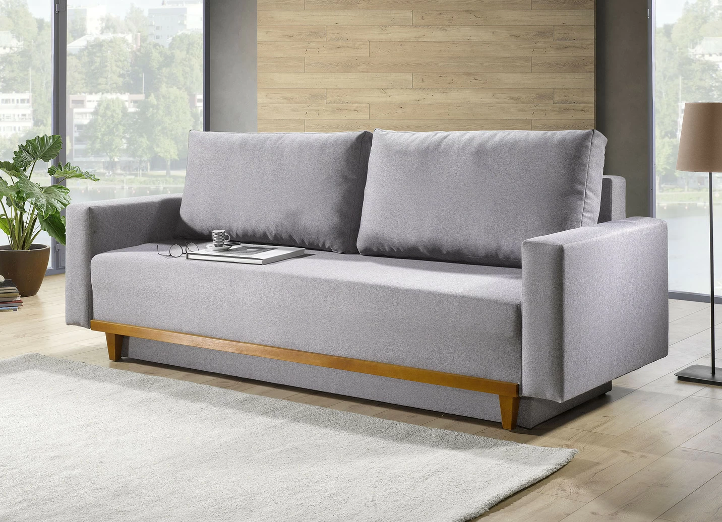 Schlafsofa mit komfortabler Bonnellfederung
