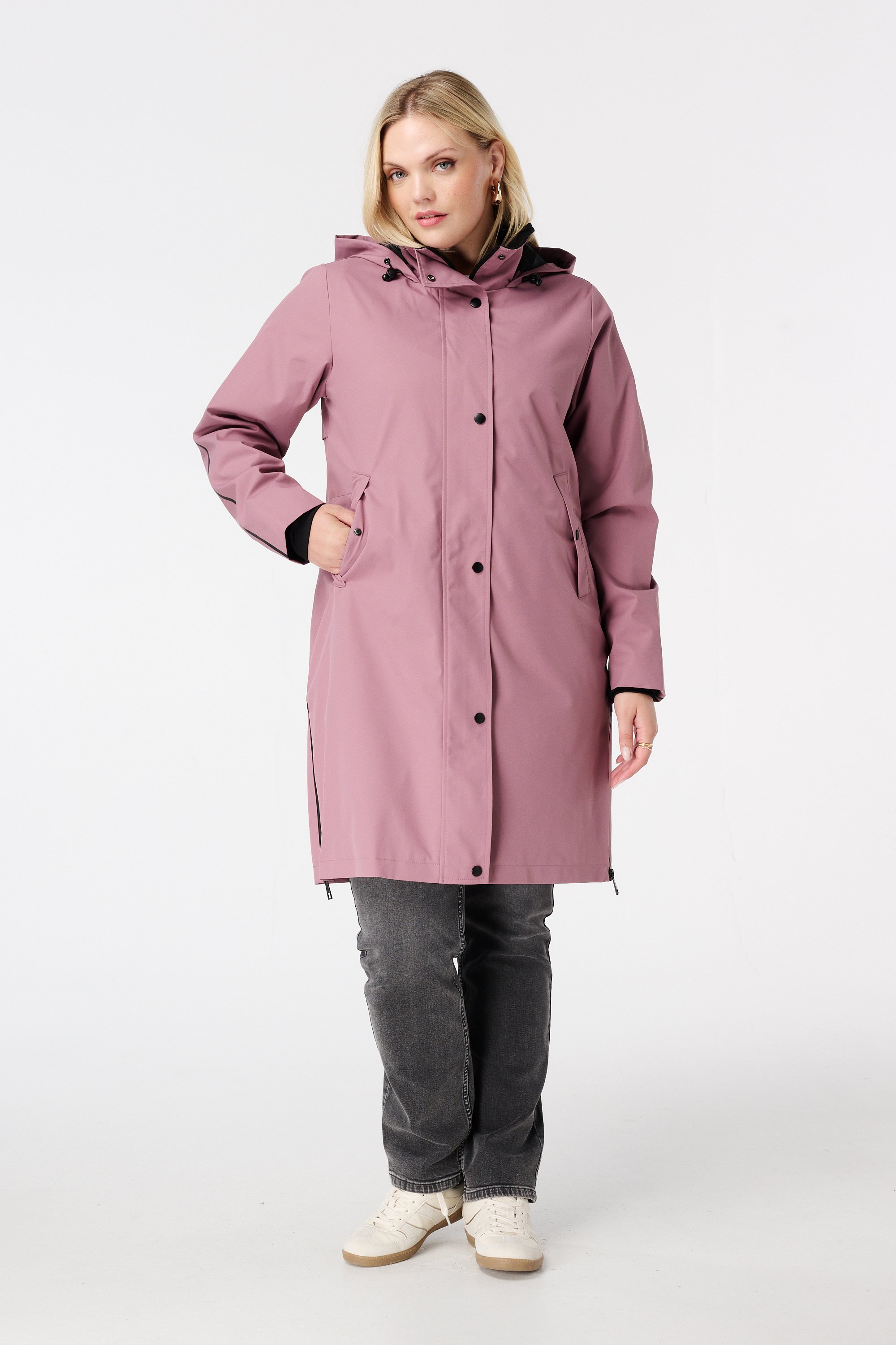 Regenjas Mauve