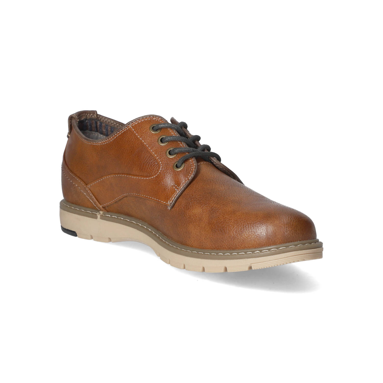 Mustang Halbschuhe - cognac