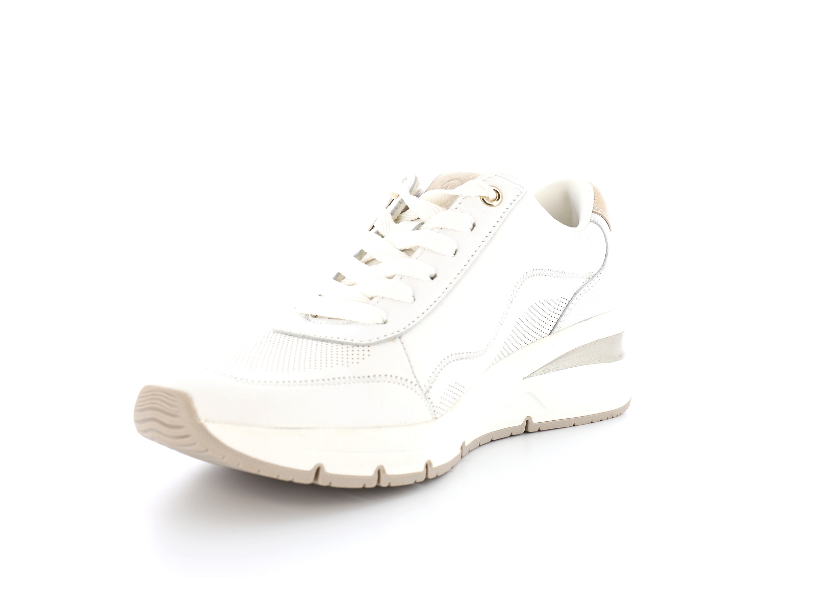 Tamaris-23761 Cuir Blanc