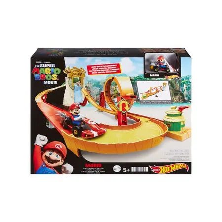 Hot Wheels Mario Kart Kong Island Track Set