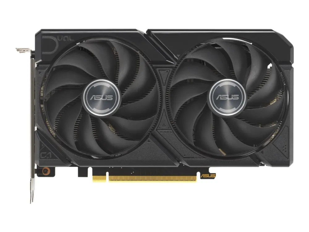 ASUS Dual Radeon RX9060XT 8GB - Grafikkort - Radeon RX 9060 XT - 8 GB GDDR6 - PCI Express 5.0 - HDMI, 2 x DisplayPort - boks