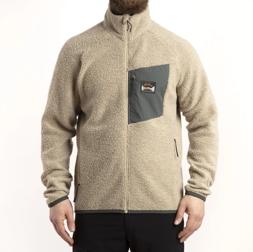 Lundhags Flok Wool Pile, Mann<br>Herlig Jakke i ullblanding!