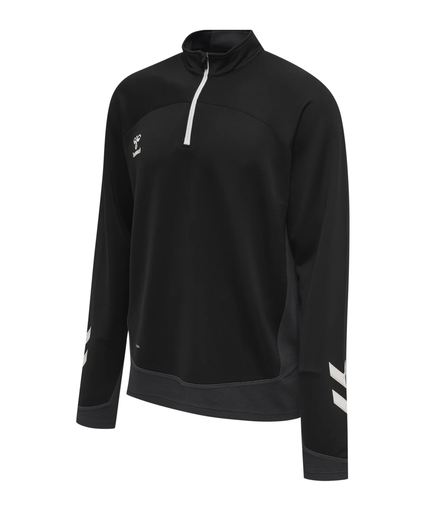Hummel hmlLEAD HalfZip Sweatshirt Schwarz F2001