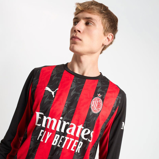 Puma AC Milan Thuis Shirt Longsleeve 2025/2026
