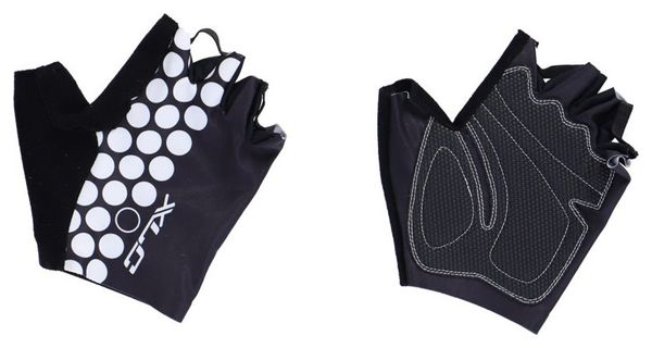 Mitaines XLC CG-S09 Noir / Pois Blanc