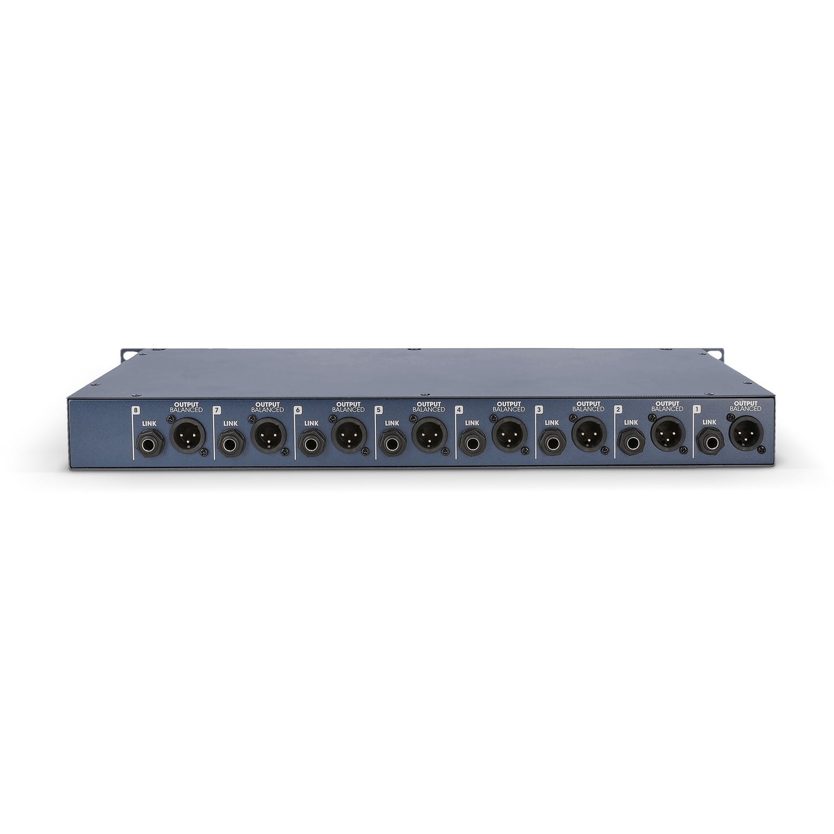 Palmer PAN 16 19 inch passieve 8-kanaals DI box