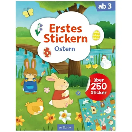 ars Edition Erstes Stickern – Ostern