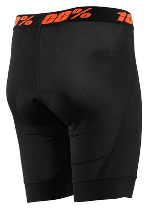 Short Femme 100% Crux Liner Noir /Orange