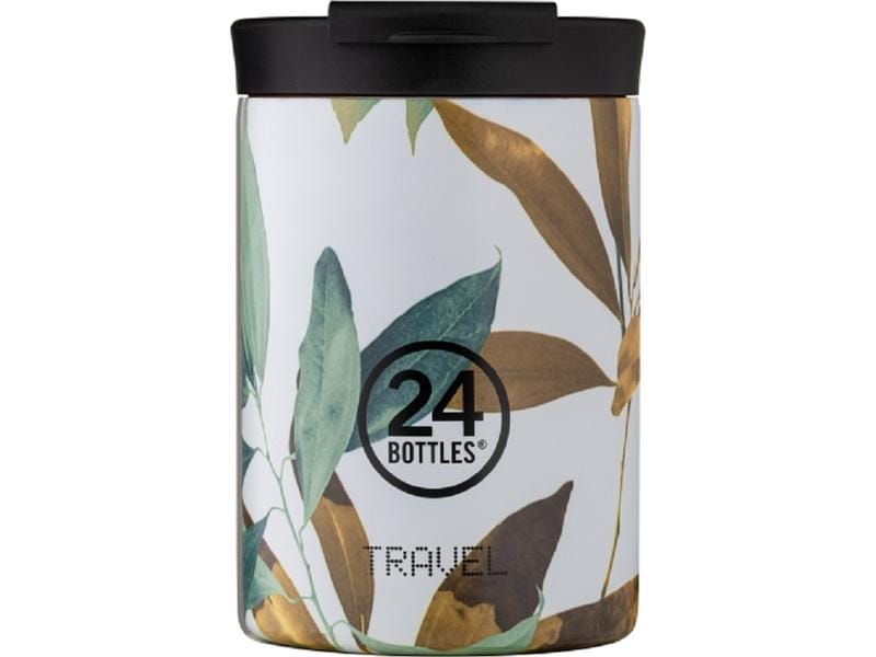 24Bottles Thermobecher Travel Tumbler 350 ml, Tivoli Thermotasse mit doppelwandiger Edelstahlisolation