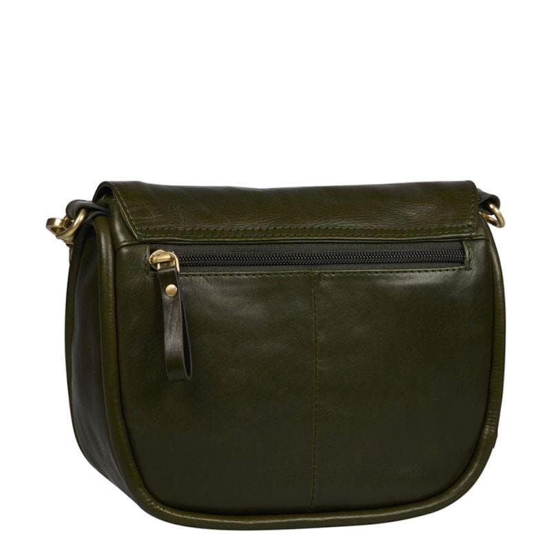 Burkely Vintage Veda Satchel Bag Olive