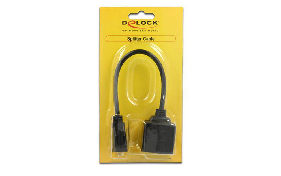 2-Port Signalsplitter DVI-D - HDMIMonitoradapter