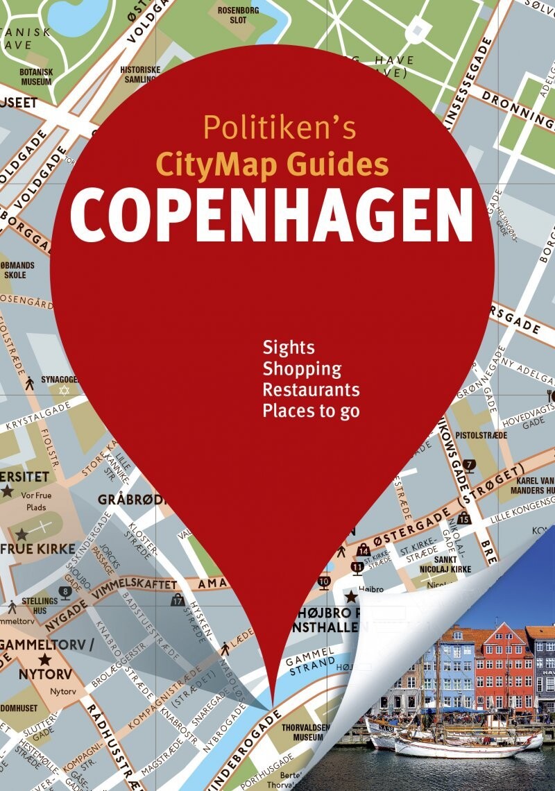 Kort Og Godt Om Copenhagen - Marie Charvet - English Book