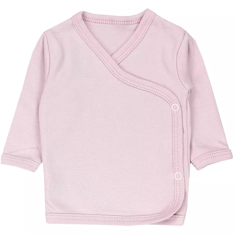 TupTam Baby Mädchen Langarm Wickelshirt 5er Set ecru